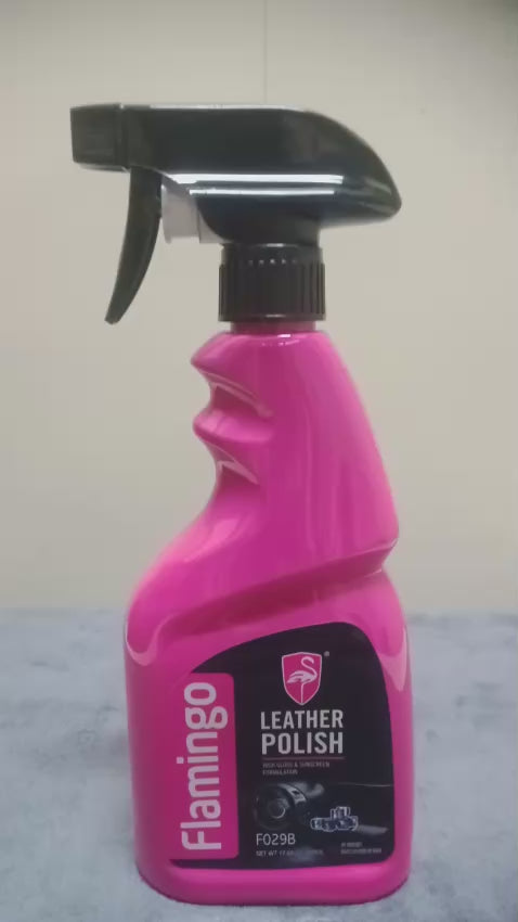 Flamingo Leather Polish 500ML – Premium Shine & Protection for All Leather Surfaces
