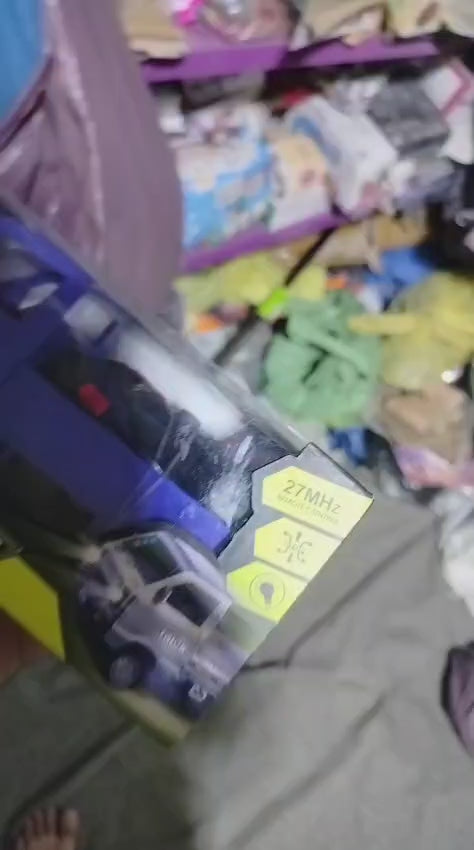 Drift Speed 27MHz Remote Control RC Toy Truck for Kids (Random Color)