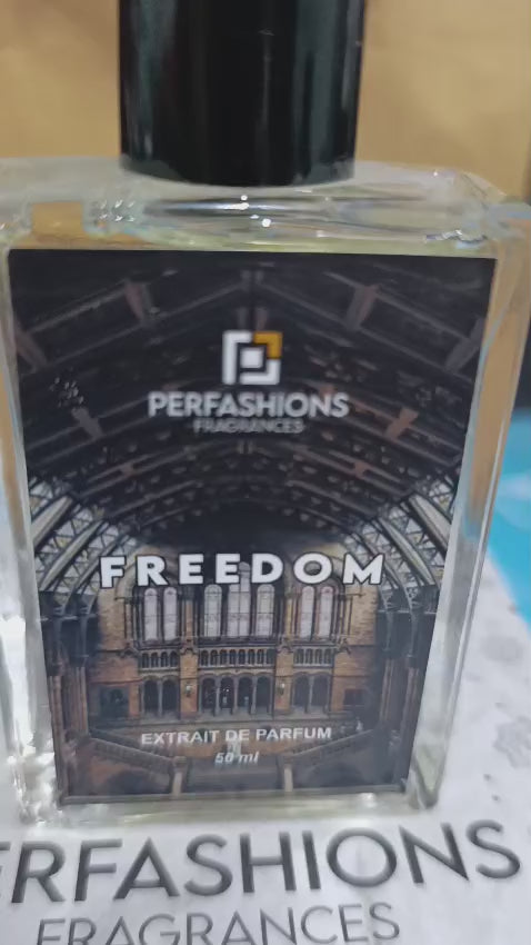 Freedom – Impression of CK One | Citrus Aromatic Extrait de Parfum for Men & Women | 50ml with Premium Box & Carry Bag
