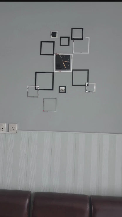 3D Acrylic Decorative Wall Clock