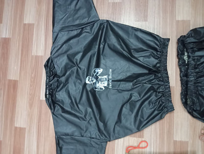 Sauna Suit Heavy Duty Anti Rip PVC Durable Flexible Design Increases Sweating Boosts Calorie Burn Supports | Random Color