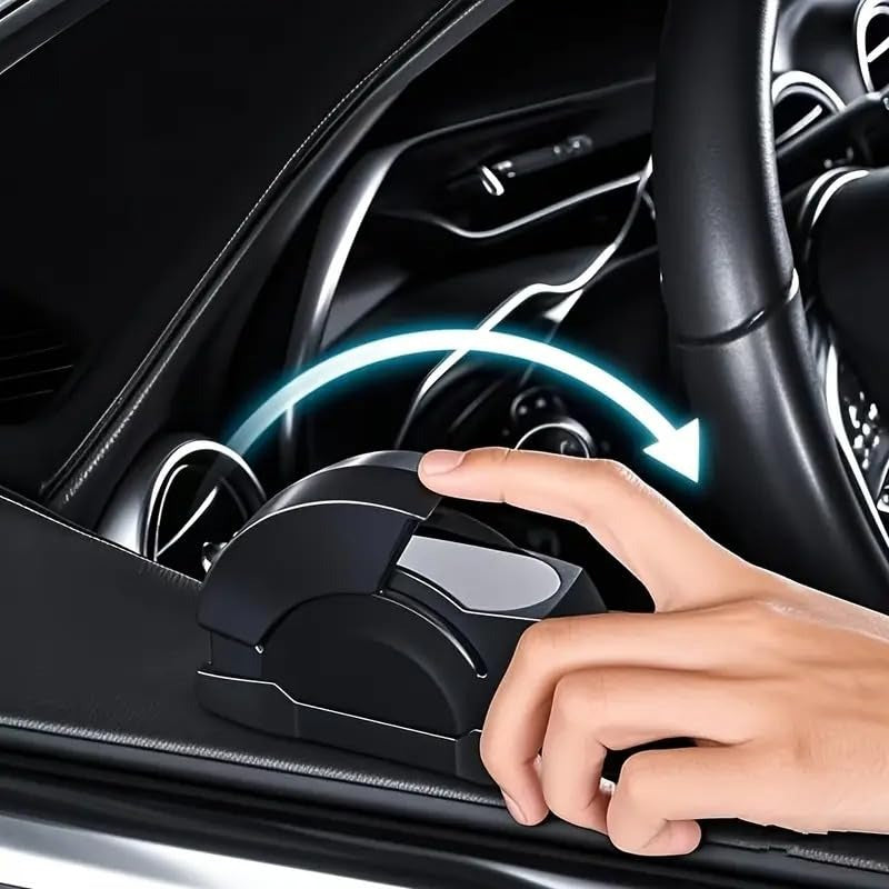 Portable Car Ashtray Door Mounted Smokeless Ash Tray With Lid Auto Truck Trash Bin Garbage Can Stainless Steel Liner Accessory