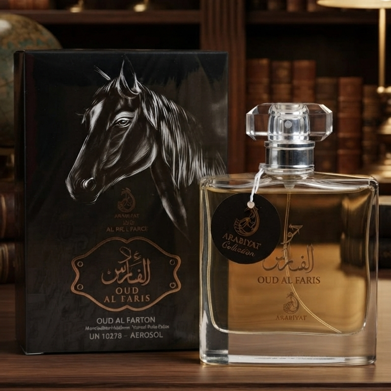 Oud Al Faris Eau De Parfum By Arabiyat - Premium Fragrance Designed For A Sophisticated And Long Lasting Scent Experience - 100ML