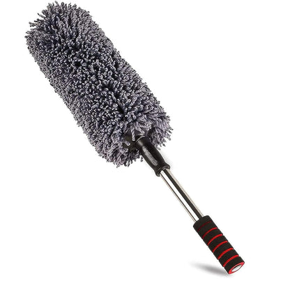 Microfiber Car Duster – Scratch-Free Cleaning with Extendable Handle
