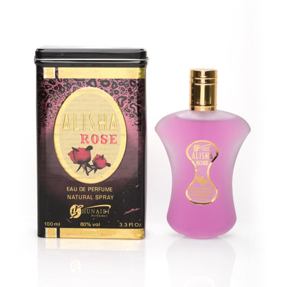 Alisha Rose Perfume By Hunaidi For Women EDP 100ml Elegant Long Lasting Floral Fragrance
Rs