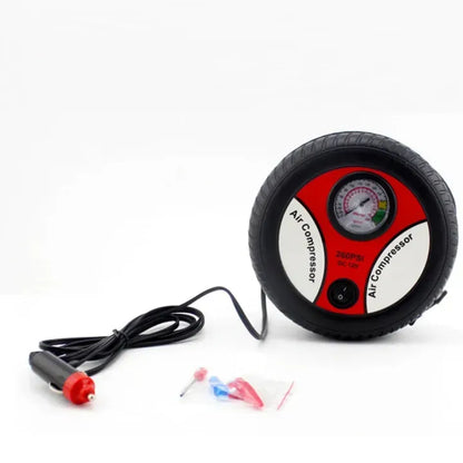 Portable Car Air Pump 260PSI DC 12V Electric Compressor Powerful Tyre Inflator For Car Truck SUV Motorcycle