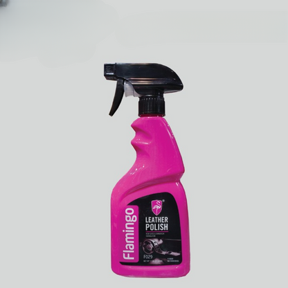 Flamingo Leather Polish 500ML – Premium Shine & Protection for All Leather Surfaces