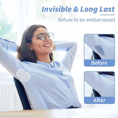 10 Pcs Breathable Sweat Pads For Women Comfortable Disposable Underarm Pads For Sweat Protection And Daily Freshness