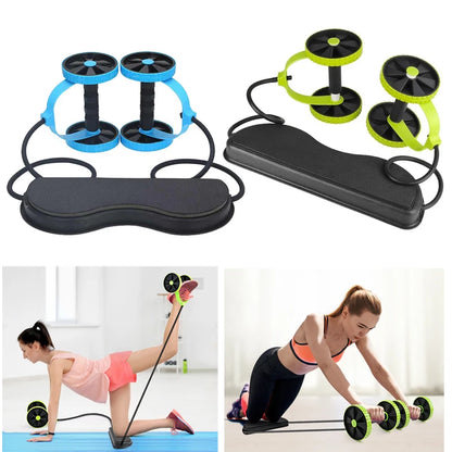 GENERIC REVOFLEX XTREME HOME GYM ABS ROLLER (random color)