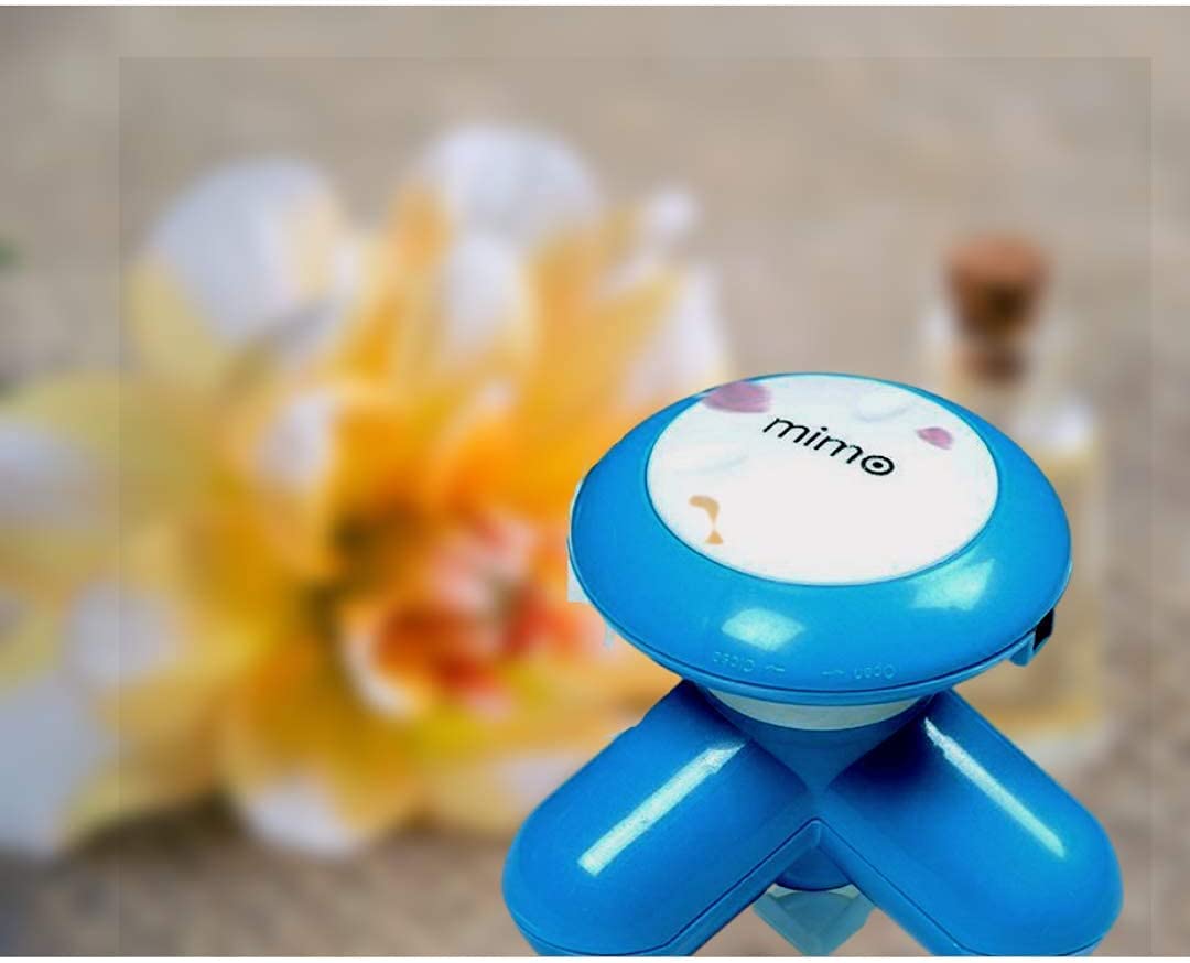 Portable Mini Mimo Massager Cell Operated Handheld Body Massager Without Cell ABS Material - Random Color