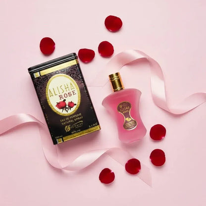 Alisha Rose Perfume By Hunaidi For Women EDP 100ml Elegant Long Lasting Floral Fragrance
Rs