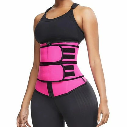 Waist Trainer Belt-Slimming Body Shaper Belts Sport Girdle  (Black) Original