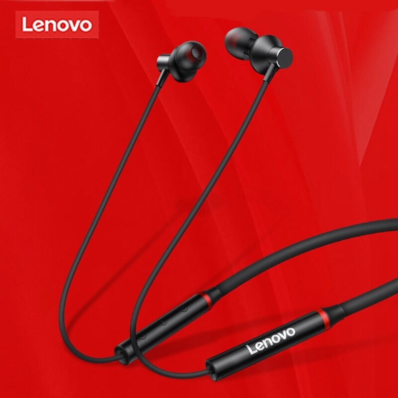 Lenovo Neckband Wireless Bluetooth Earbuds Stereo Earphones bluetooth In-Ear Headphones Airpods Premium Quality