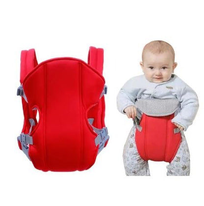Adjustable Baby Carrier Safety Belt Backpack | Strong Material Infant & Toddler Carrier | Comfortable Baby Carrying Sling for Newborns (Random Color)