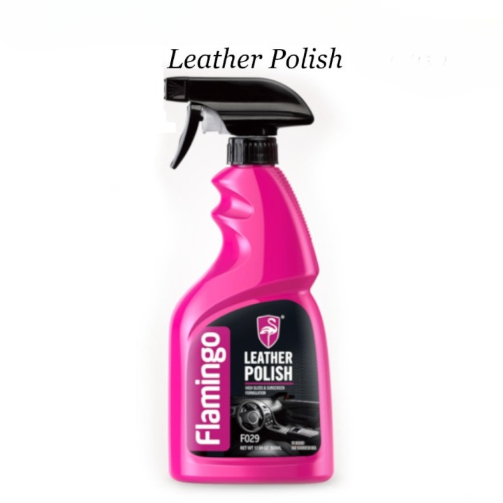 Flamingo Leather Polish 500ML – Premium Shine & Protection for All Leather Surfaces