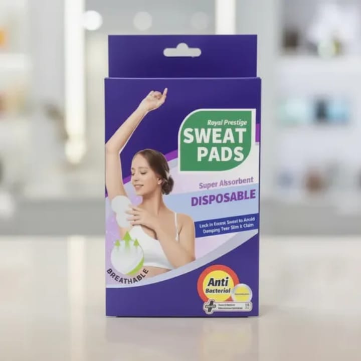 10 Pcs Breathable Sweat Pads For Women Comfortable Disposable Underarm Pads For Sweat Protection And Daily Freshness