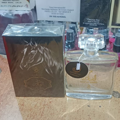 Oud Al Faris Eau De Parfum By Arabiyat - Premium Fragrance Designed For A Sophisticated And Long Lasting Scent Experience - 100ML