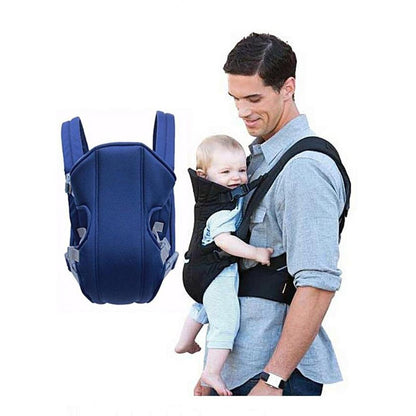 Adjustable Baby Carrier Safety Belt Backpack | Strong Material Infant & Toddler Carrier | Comfortable Baby Carrying Sling for Newborns (Random Color)
