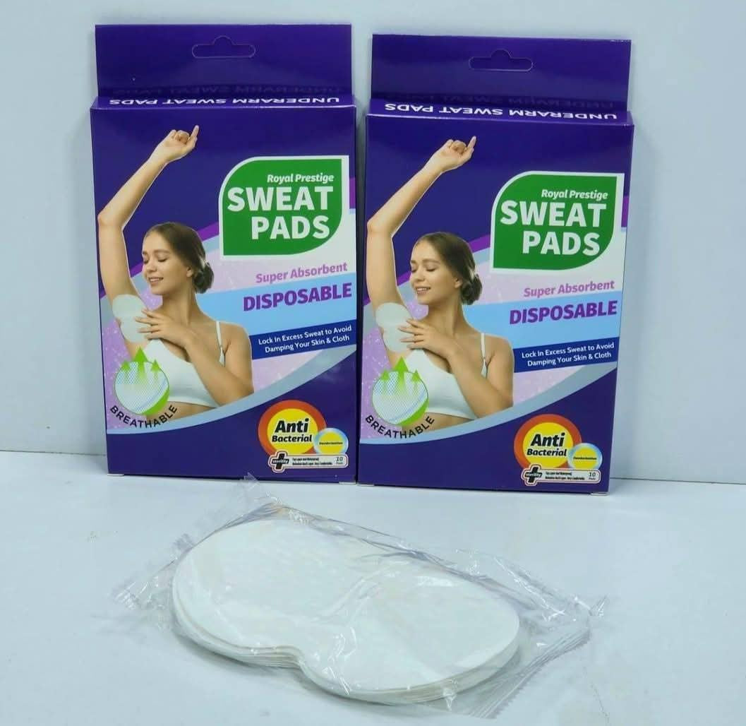 10 Pcs Breathable Sweat Pads For Women Comfortable Disposable Underarm Pads For Sweat Protection And Daily Freshness