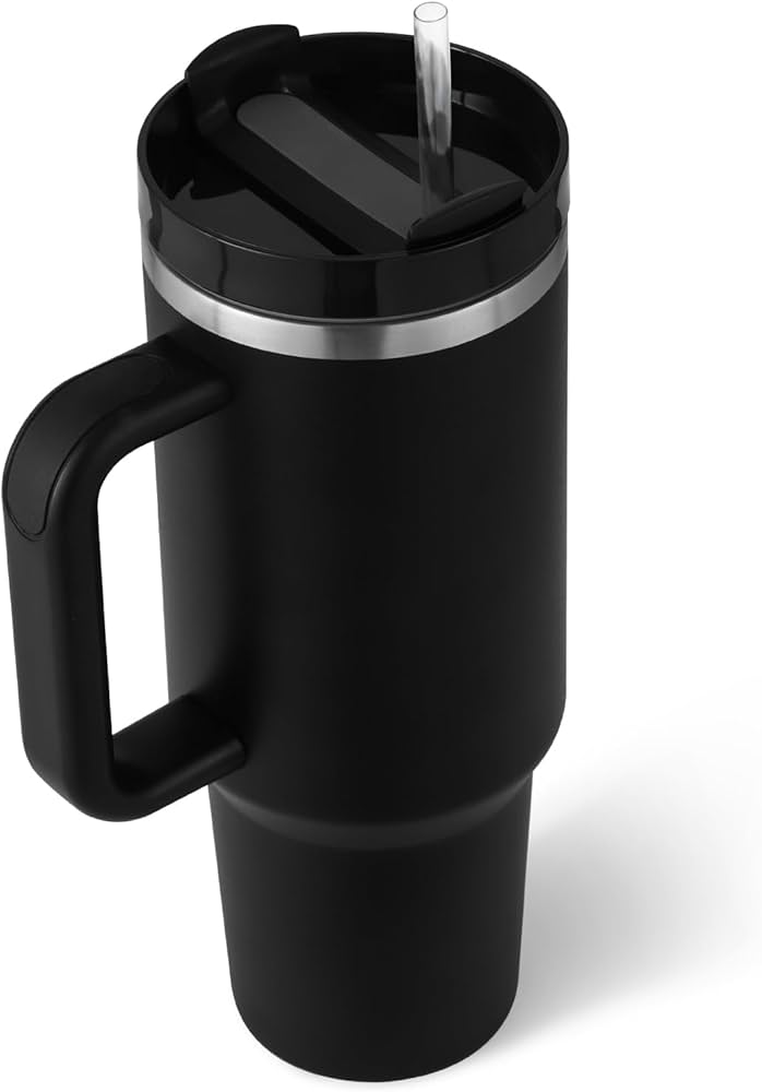 Insulated Tumbler 40oz Stainless Steel Vacuum Cup Thermal Mug for Ice Coffee Travel Car Cup 1200ML