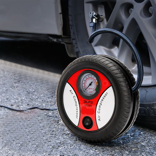 Portable Car Air Pump 260PSI DC 12V Electric Compressor Powerful Tyre Inflator For Car Truck SUV Motorcycle