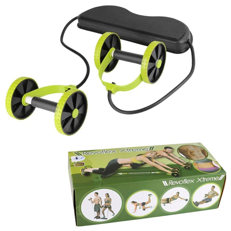 GENERIC REVOFLEX XTREME HOME GYM ABS ROLLER (random color)