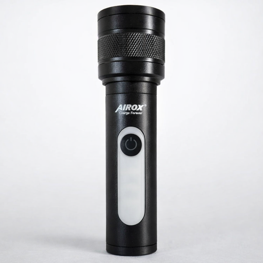 Airox 5 In 1 Rechargeable Flash Light – Type-C Charging | Black