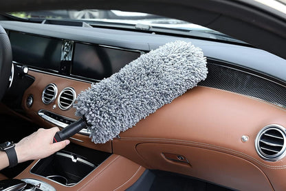 Microfiber Car Duster – Scratch-Free Cleaning with Extendable Handle