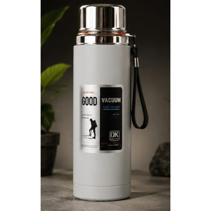 Premium 800ml/1000ml Stainless Steel Water Bottle – Leakproof Insulated Water Flask (Random Color)