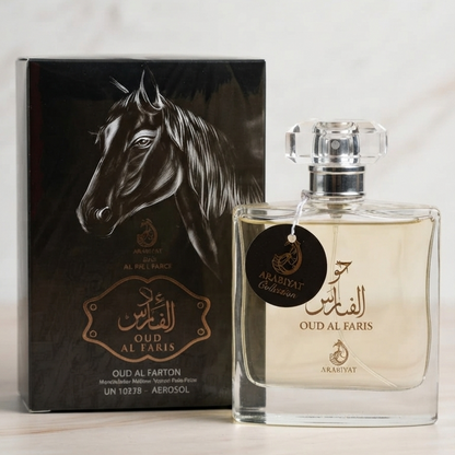 Oud Al Faris Eau De Parfum By Arabiyat - Premium Fragrance Designed For A Sophisticated And Long Lasting Scent Experience - 100ML