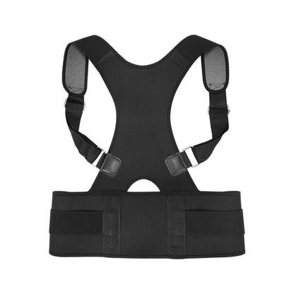 Adjustable Magnetic Posture Corrector Back Brace Support Belt for Upper Back Pain Relief – Standard Size
